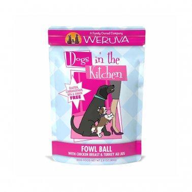 Weruva Dog Fowl Ball 2.8z