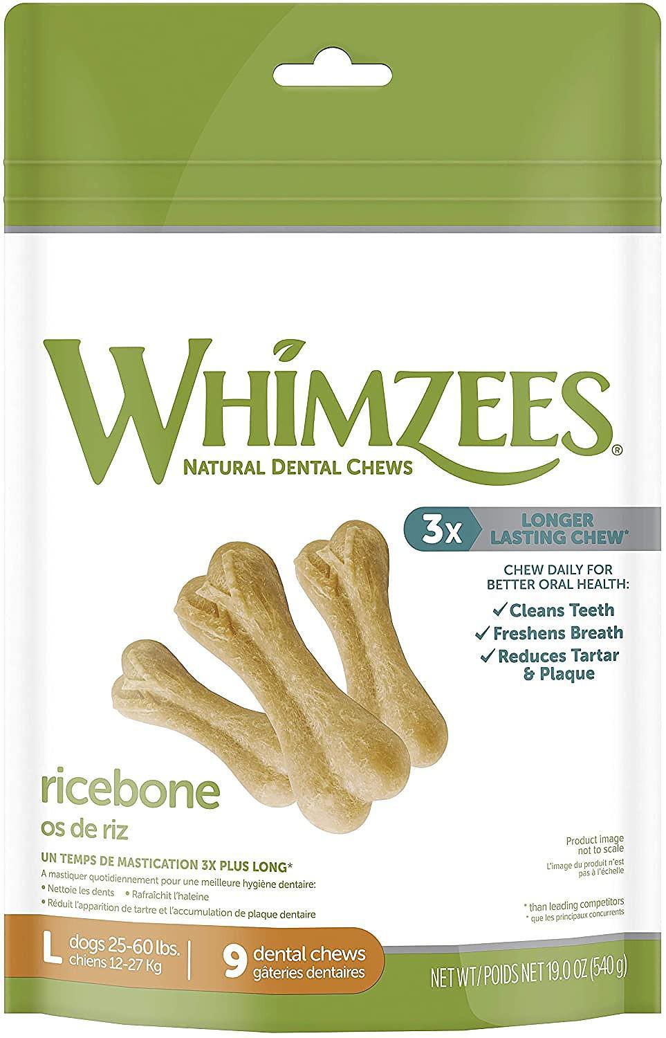 Whimzees Ricebone 4.5" 9pk
