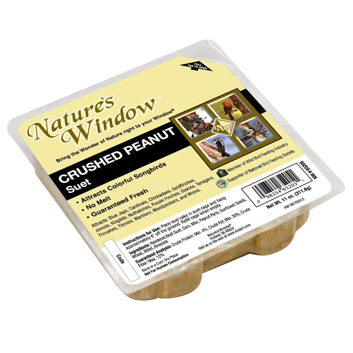 NW Crushed Peanut Suet Cake 11oz