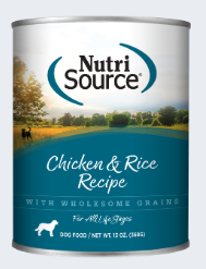 Nutri Source Chicken & Rice 12.3z