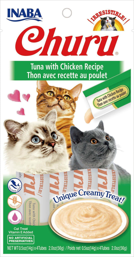 Inaba Purees Tuna w/Chicken 2oz