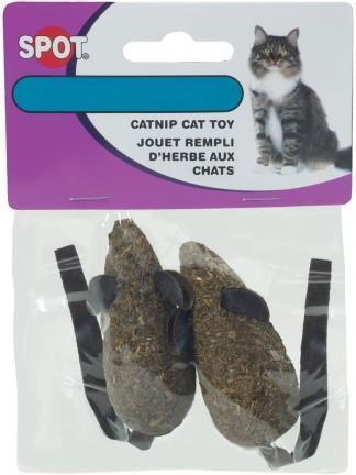 Spot 100% Catnip Mice 2pk