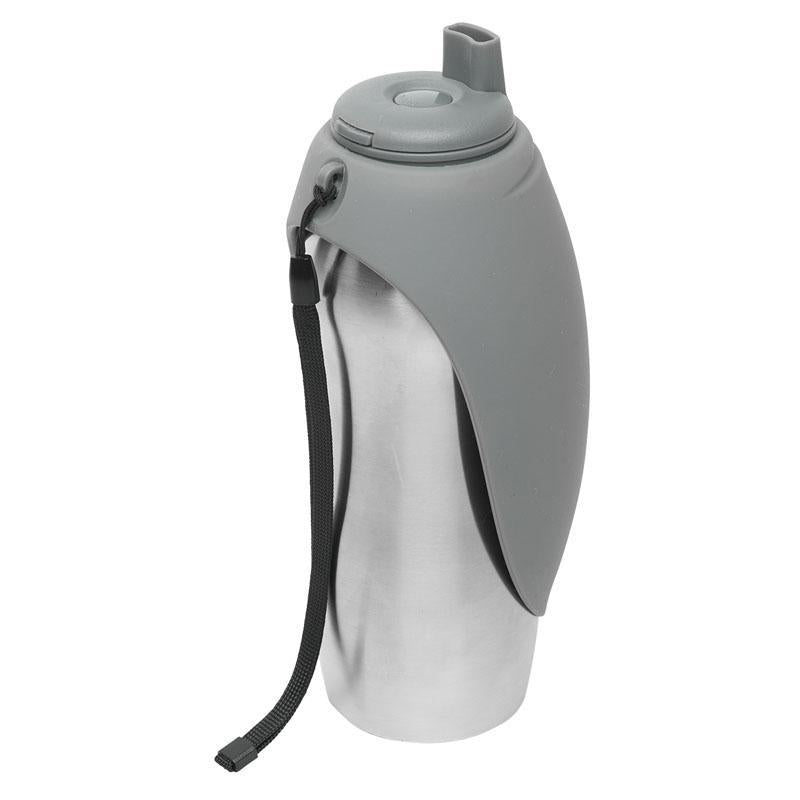 Messy Mutts Travel Bottle Gray 24z