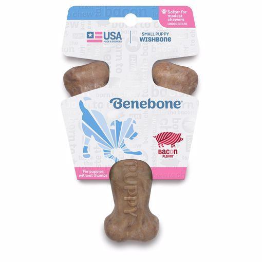 Benebone Wishbone Bacon Puppy SM