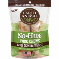 No-Hide Pork Chew 4" 2pk