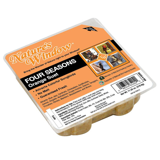 NW Four Seasons Orange Suet Cake 11.25oz