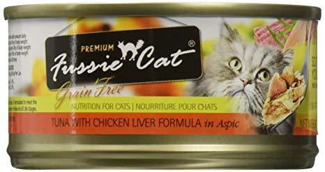 Fussie Cat Premium Tuna w/Chicken Liver 2.8z