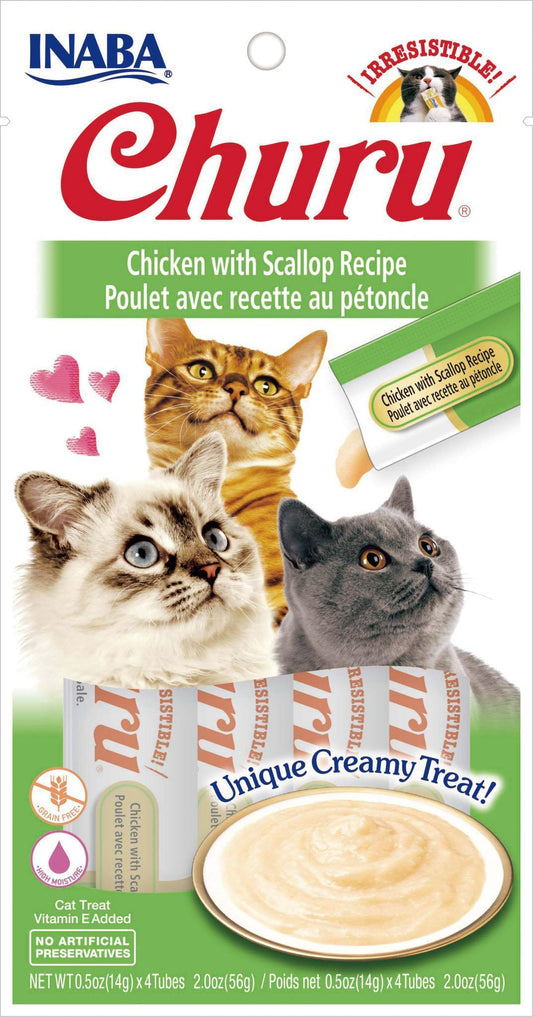 Inaba Purees Chicken w/Scallop 2oz