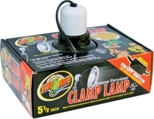 Zoo Med Deluxe Porcelain Clamp Lamp 5.5"