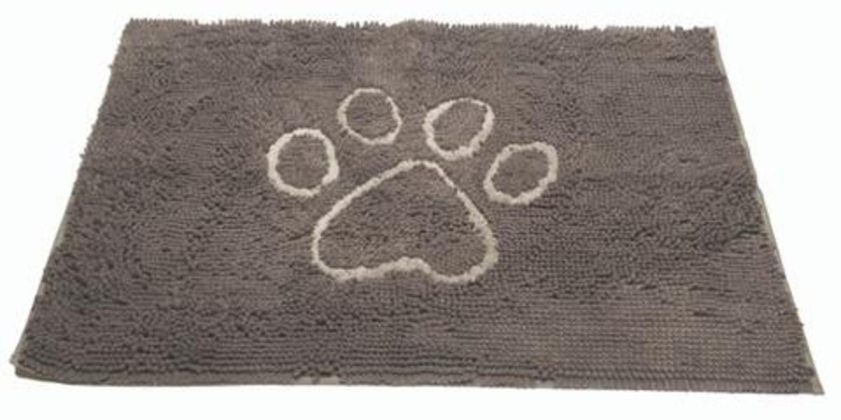 DGS Doormat LG Mist Gray 35x26
