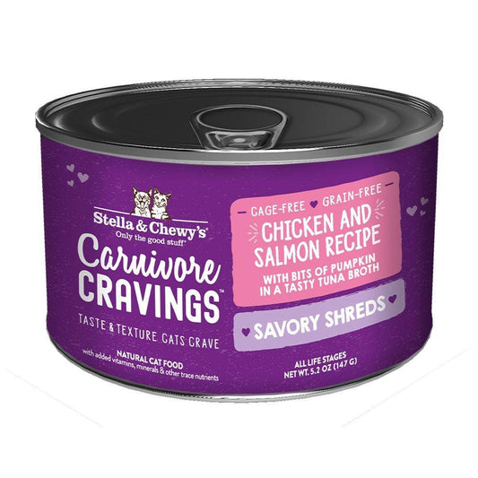 S&C Chicken & Salmon Shreds 5.2z