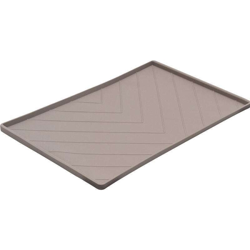 Messy Mutts Silicone Mat Gray MD