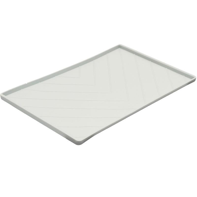 Messy Mutts Silicone Mat Lt Gray MD