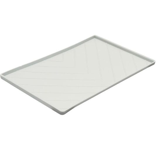 Messy Mutts Silicone Mat Lt Gray MD