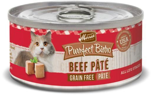 Purrfect Bistro Beef Pate 3z