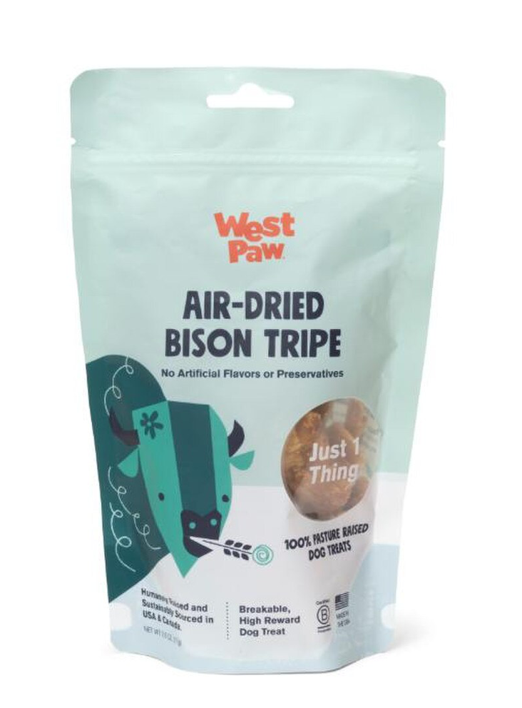 West Paw Bison Tripe Air Dried 2.5oz
