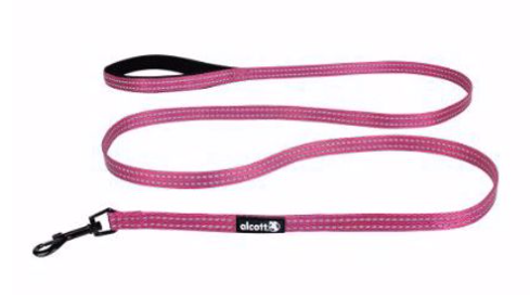 Alcott 6ft Adventure Nylon Leash - Pink SM