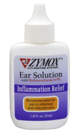 Zymox Ear Solution 1.25 oz