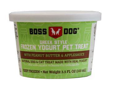 Boss Dog Yogurt Peanut Butter/Apple 3.5z