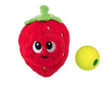 Outward Think N' Thrive Fruity Finds Dog Toy Red