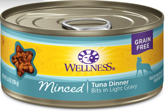 Wellness Tuna Minced CAT 3oz
