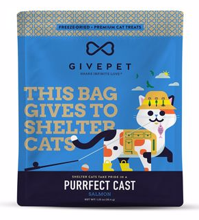 Givepet Purrfect Cast Freeze Dried 1.25 oz