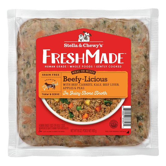 S&C Frozen FreshMade Beefy-Licious 16oz