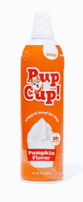 PupCup Pumpkin Whipped Treat 13z