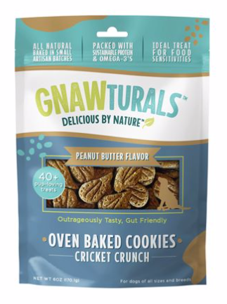 Gnawturals Over Baked Peanut Butter 6z