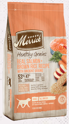 Merrick HG Salmon & Brown Rice 25#