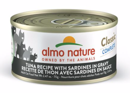 Almo Tuna Sardines Gravy Classic 2.47z