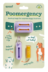 Woof Dog Poomergency - Lavender
