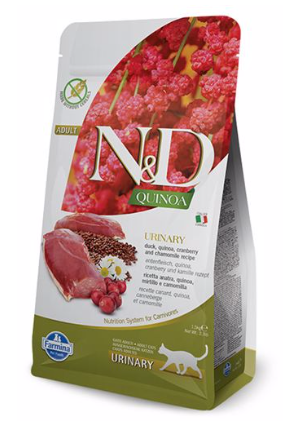 N&D Quinoa Urinary Duck Cat 3.3#