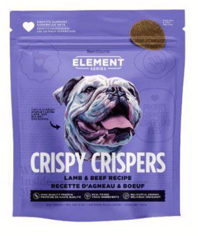 Nutri Source Dog Element Series Beef Lamb Crispy Crispers 4z