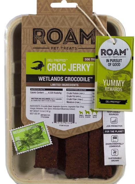 Roam Croc Jerky 5oz