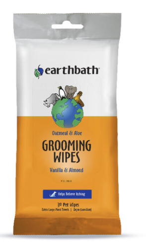 Earthbath Oatmeal & Aloe Vanilla Almond Wipes 30ct