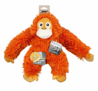 Tall Tails Orangutan Rope Plushie 14"