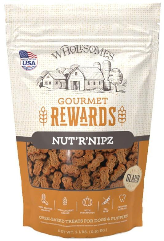 Wholesomes Rewards Nut'R'Nipz 2#