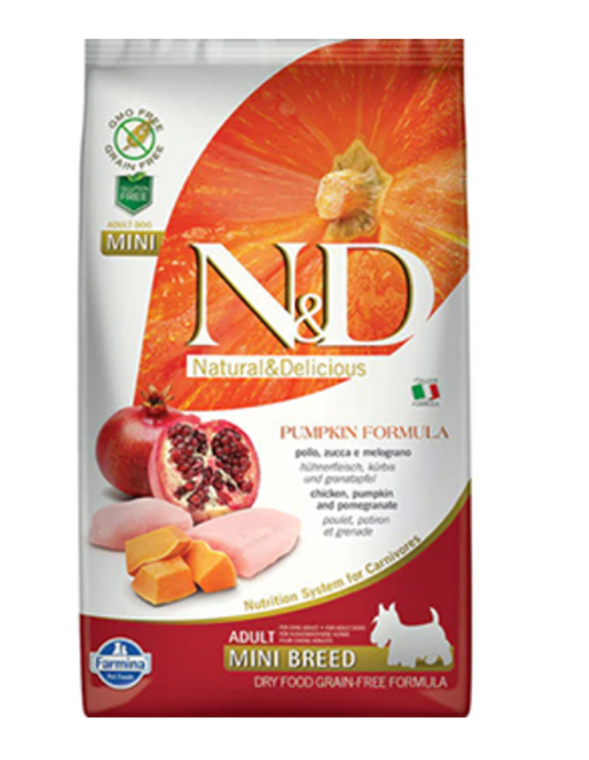 N&D Dog Chicken Pumpkin Mini 15#