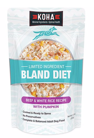 Koha Bland Diet Beef & Rice 12.5oz