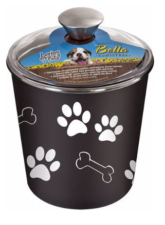 Loving Pets Espresso Bella Canister