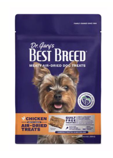Best Breed Air-Dried Dog Treats Chicken Meaty 4.5oz
