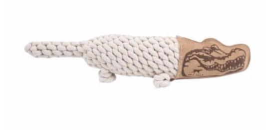 Tall Tails Natural Leather Crunch Crocodile 20"