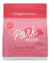 Green Juju Frozen Pork Patties 6#