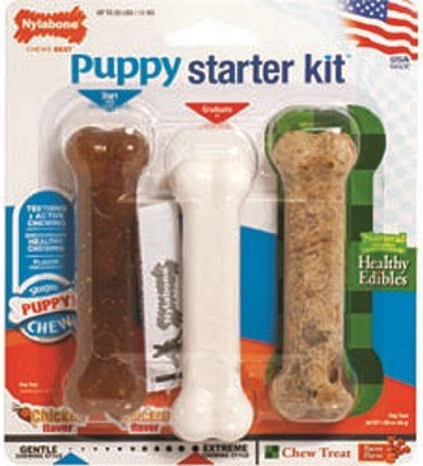 Nylabone Puppy Chew Starter Kit