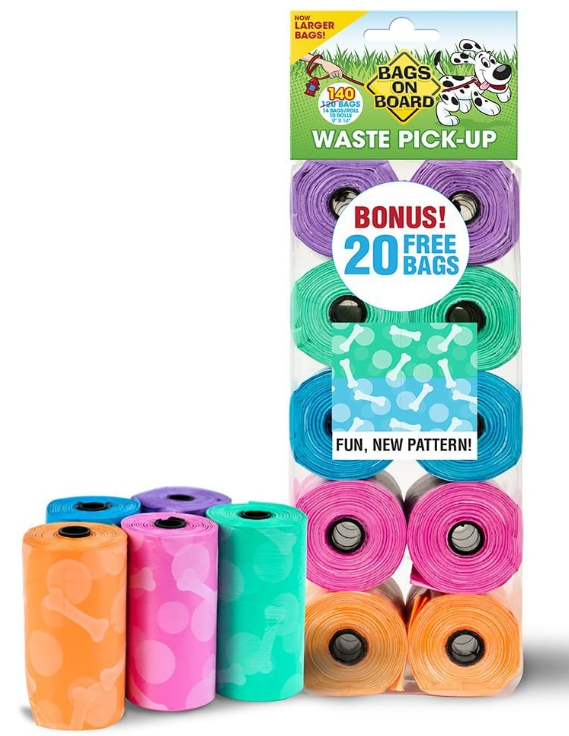 Single Poop Bag Roll