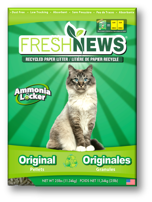 Fresh News Recycled Paper Litter 25#