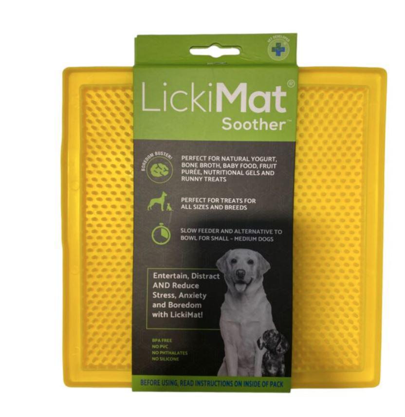 LickiMat Soother Yellow