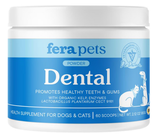 Fera Dental Support Powder for Dogs & Cats 2.12oz