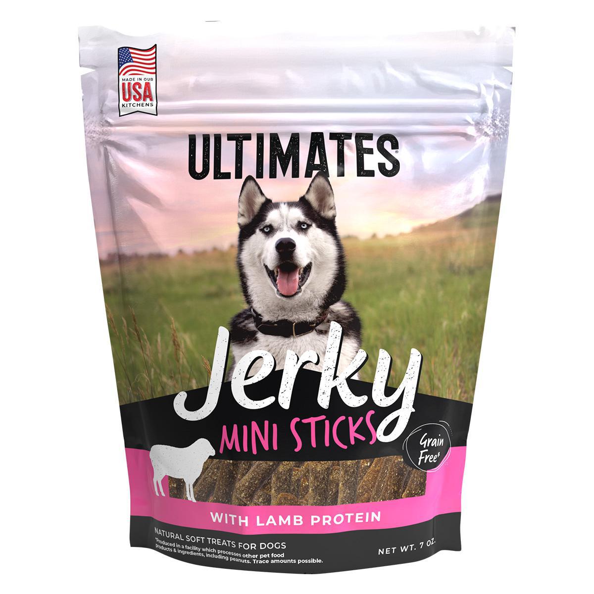 Ultimates Jerky Mini Sticks Lamb 7oz